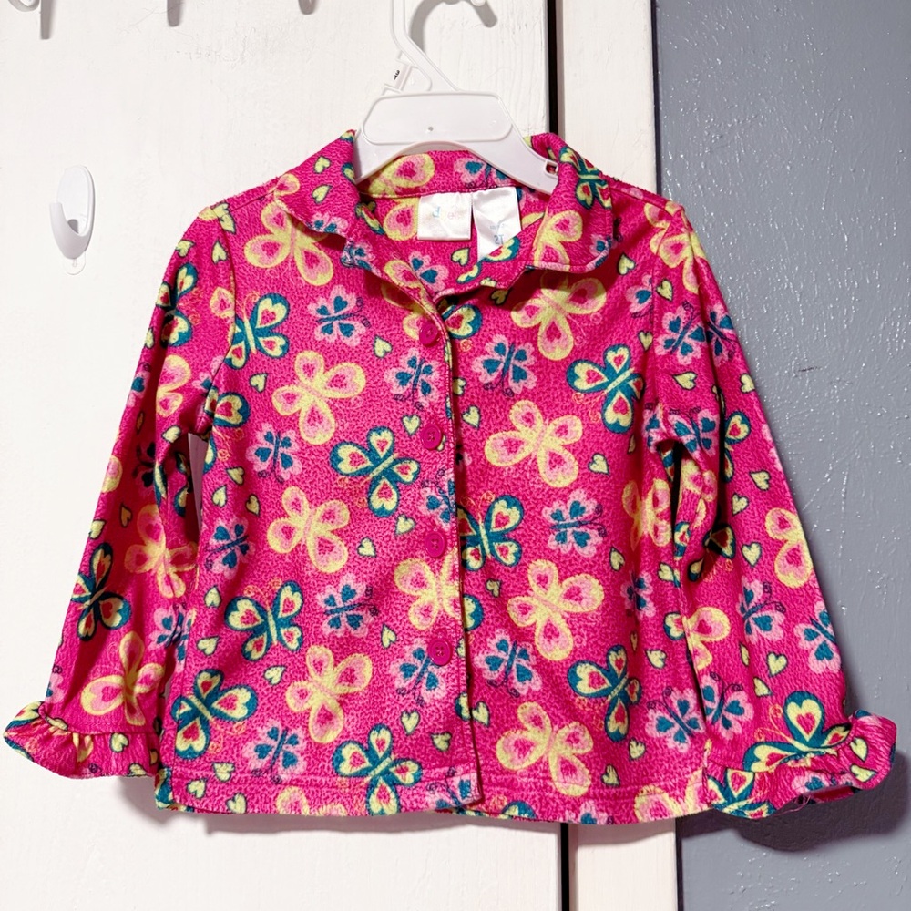 Kidgets Toddler Girl Pajama Top